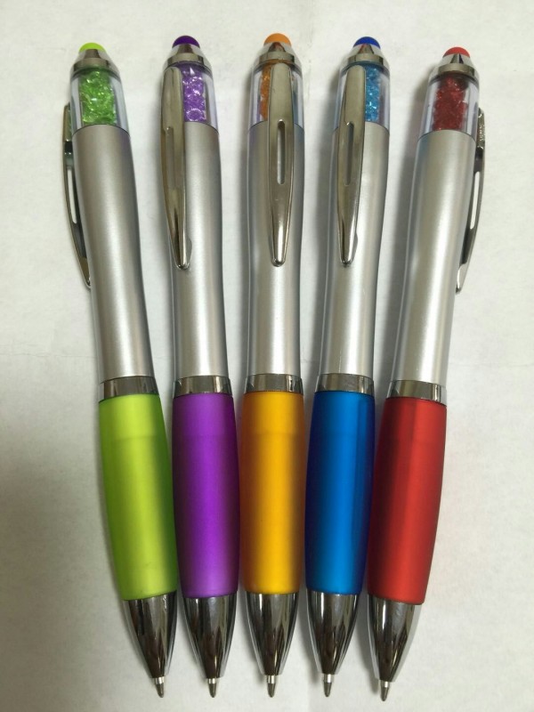 Popular Ballpoint Pen With Front Stylus