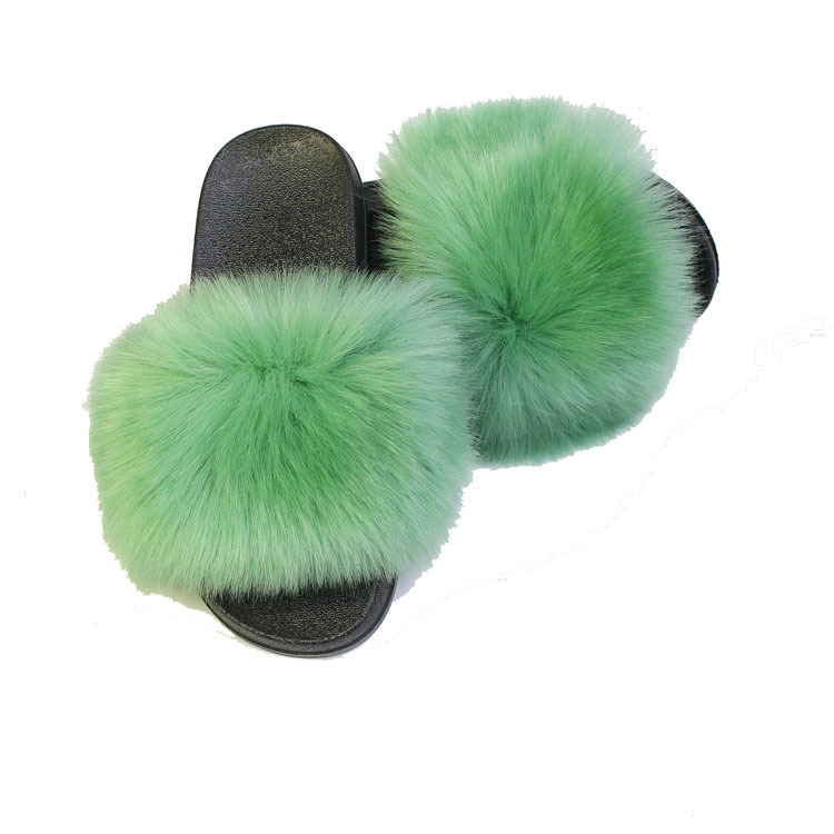 Women's Fur Slider Slippers