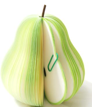 Pear Notes Pads, Pocket Note Pads