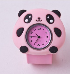 Silicone Slap Watch With Panda Design