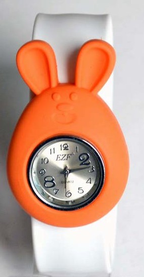 Silicone Slap Watch With Mouse Design