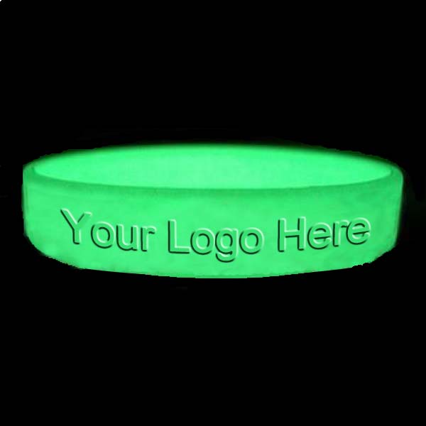 GLOW IN THE DARK Silicone Bracelet