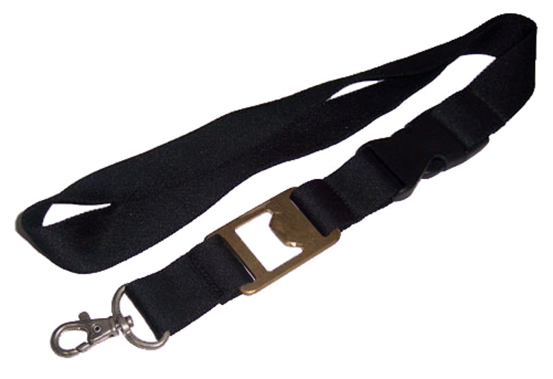 Beer Bottle Opener Lanyard, Hook, Release Buckle