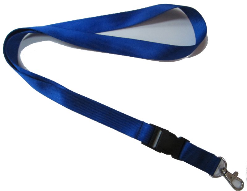 Silkscreen Lanyard With Release Buckle, Metal Hook