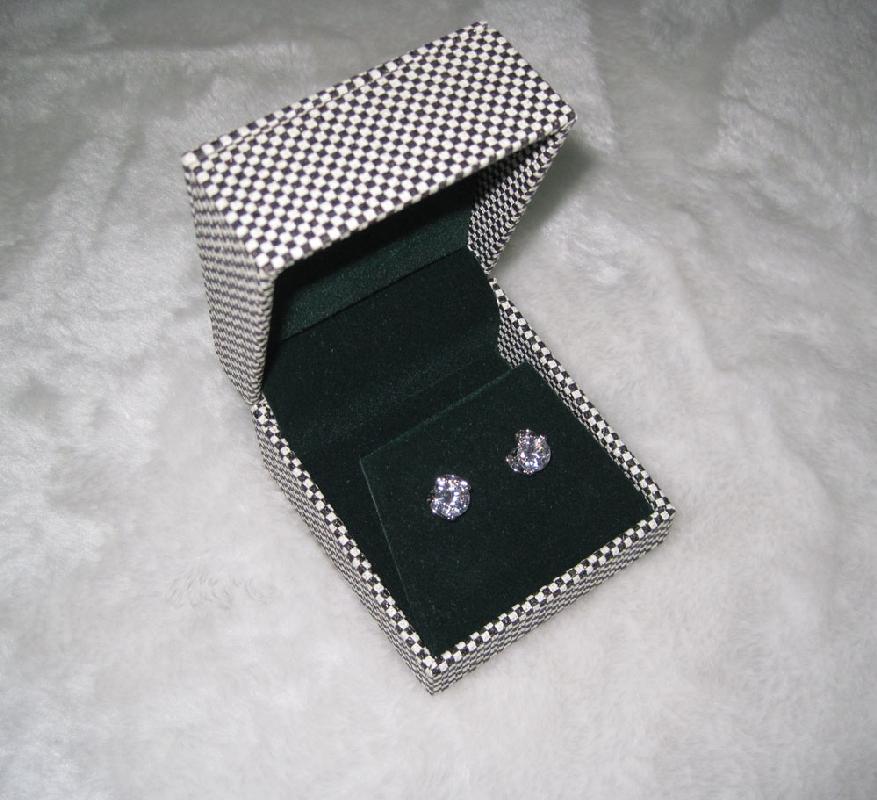 Custom Leather Jewelry Box For Earrings