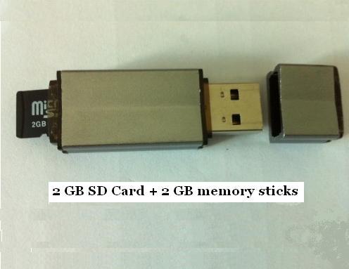 Flash Drive With Card Reader