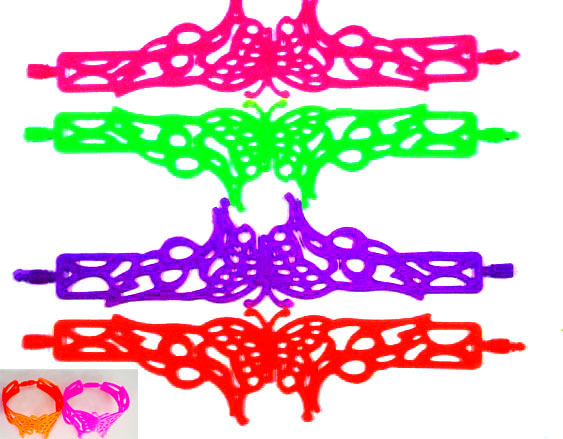 Lace Style Silicone Bracelet