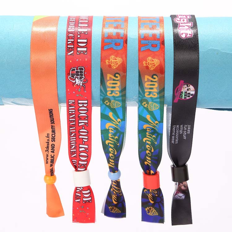 Custom Fabric Wristband For Events And Festivals