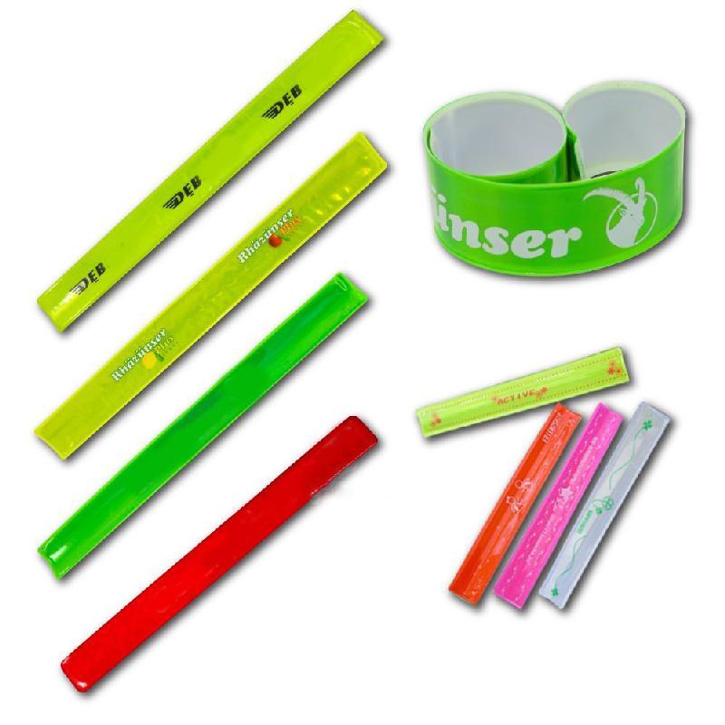 Reflective Safety Slap Bracelet