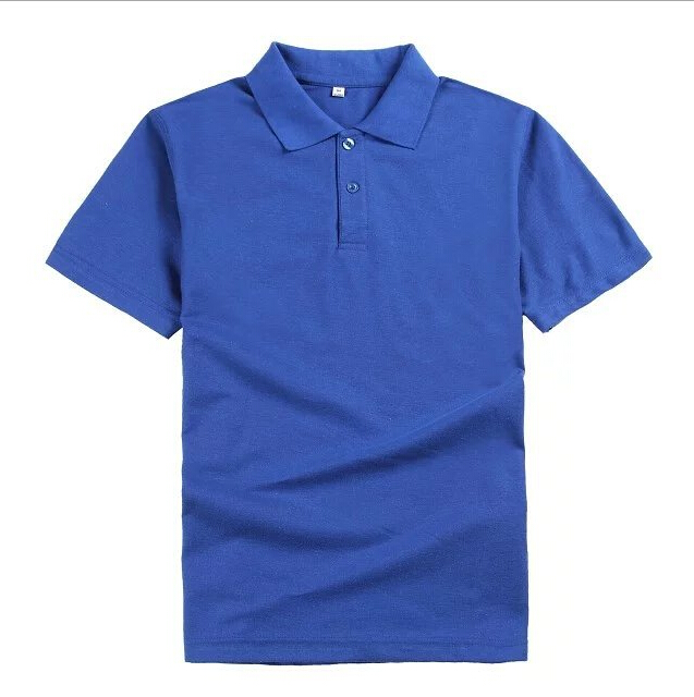 180gsm Cotton Solid Color Polo T-shirt 