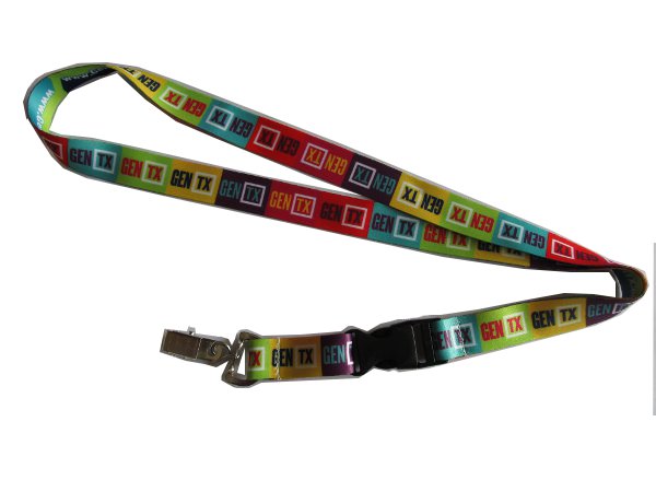 Lanyard With Bulldog Clip And Quick Release 