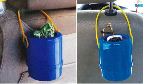 Folding Umbrella Holder Canister For Auto Car