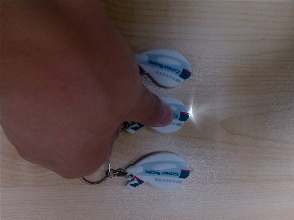 Promotional PVC Keyrings with LED Lights, Custom PVC Key Chain with LED Lights, Custom PVC Keychain with LED Lights