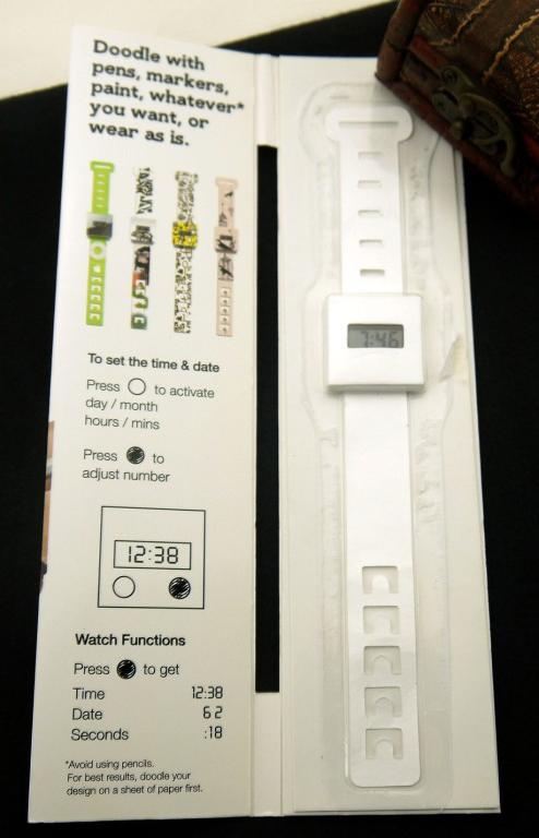 Paper Digital Watch