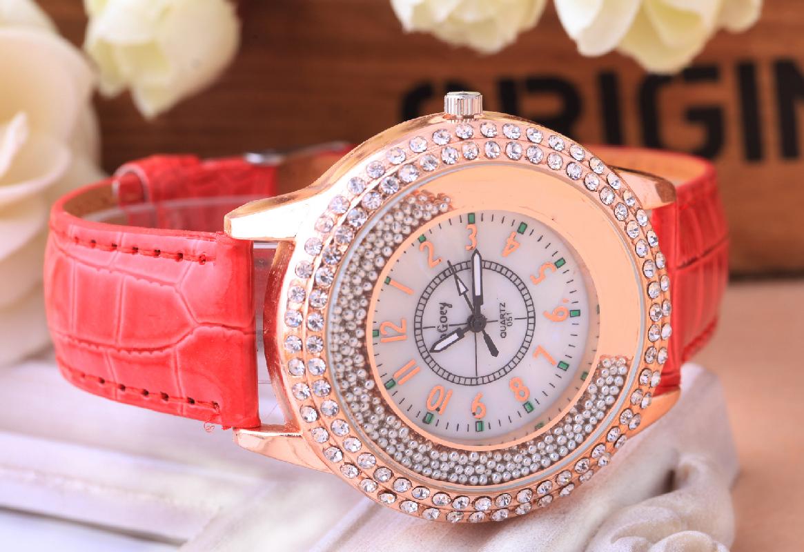 Brilliant Leather Watch For Lady Brilliant Leather Watch For Lady