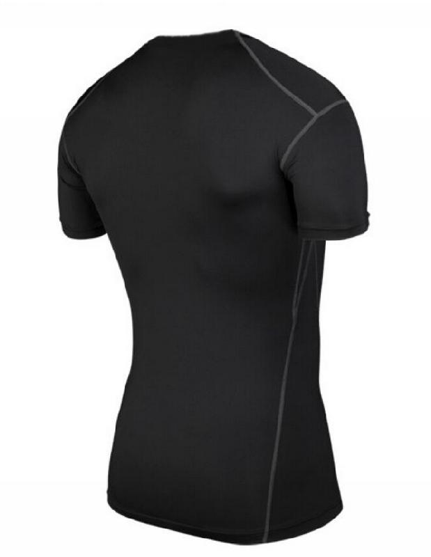  Elastic Compression Fitness T-shirt