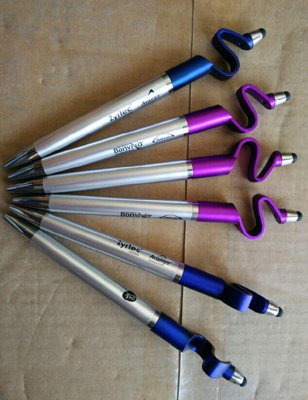 3-in-1 Stylus Ballpoint Pen With Phone Stand 3-in-1 Stylus Ballpoint Pen With Phone Stand