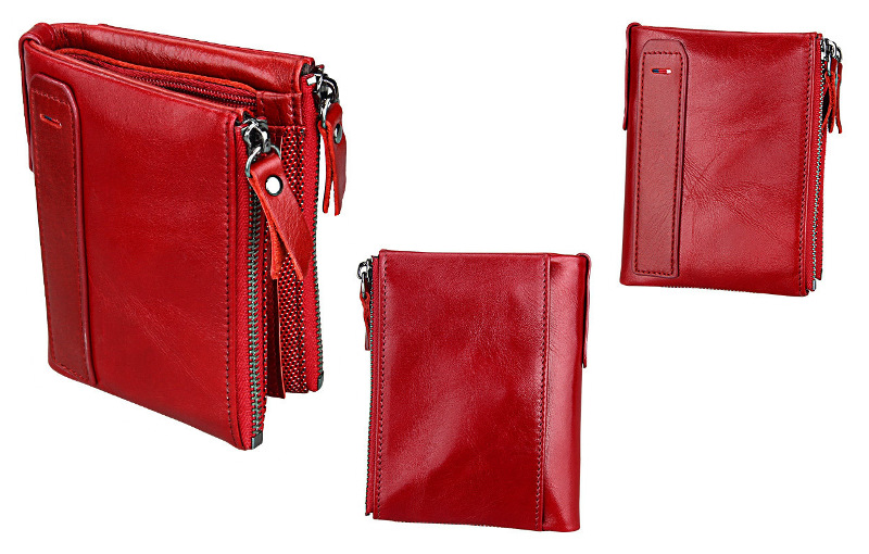 Bifold Genuine Leather Wallet (RFID Blocking)