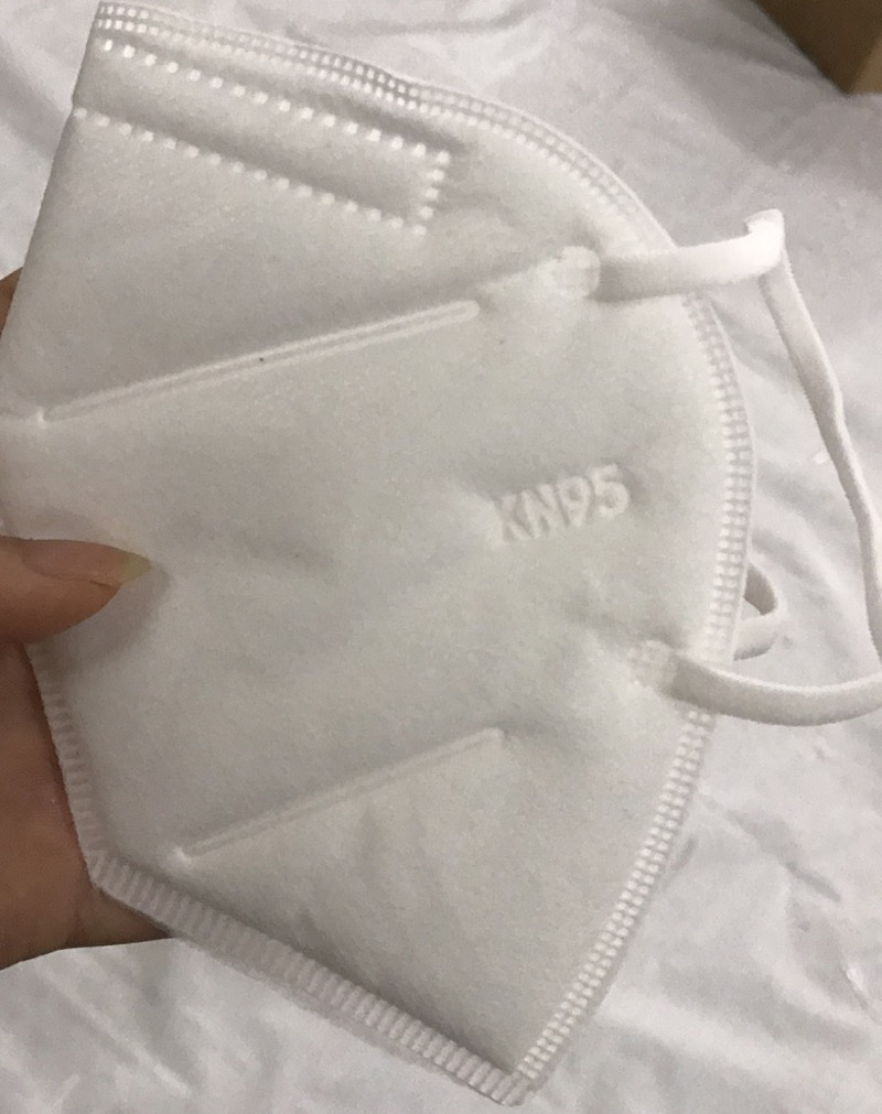 3D Foldable KN95 Face Mask