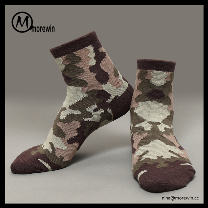 Morewin Brand Camouflage Sports Socks For Man