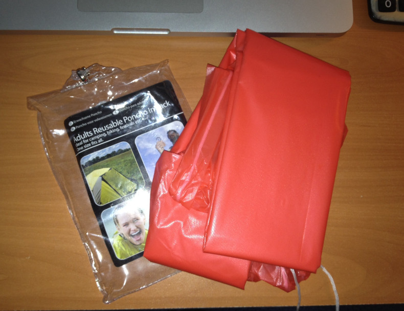 Adults Reusable Poncho Adults Reusable Poncho