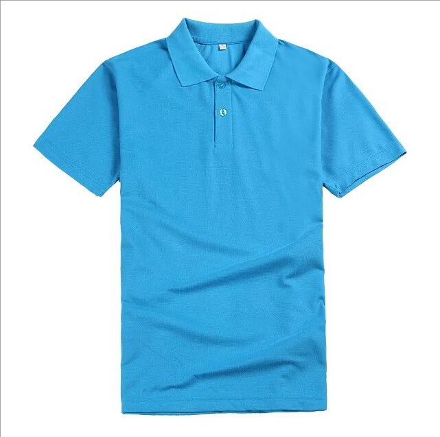 180gsm Cotton Solid Color Polo T-shirt 