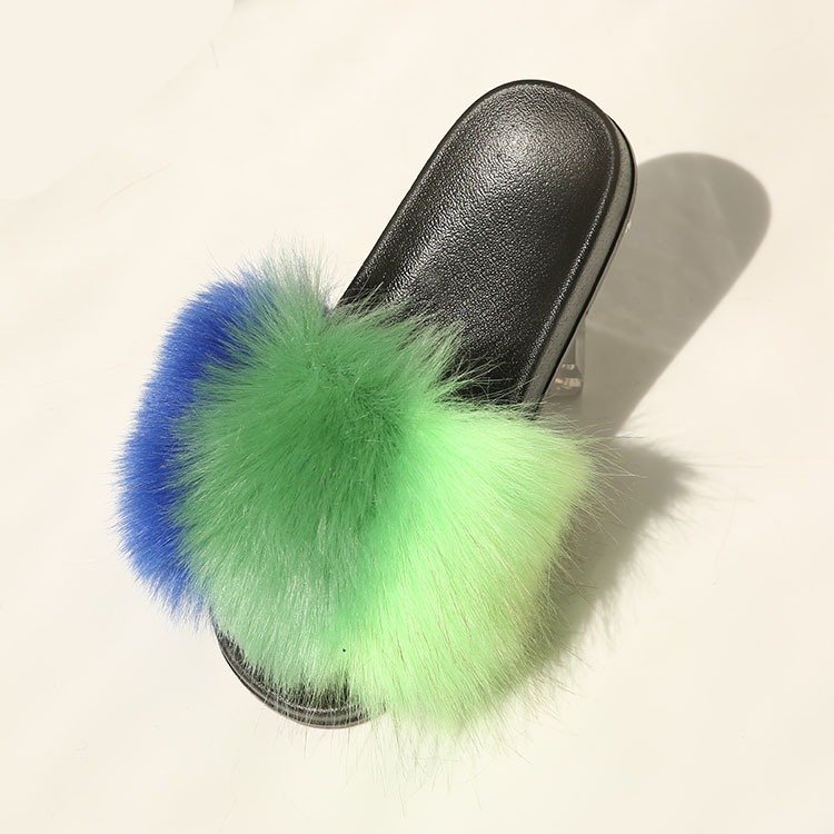 Women's Fur Slider Slippers