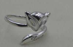 Authentic Sterling Silver Ring wholesale, custom logo printed