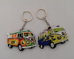 Promotional PVC Keyrings wholesale, custom logo printed