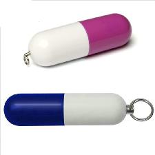 4GB Capsule USB Flash Drive wholesale, custom logo printed