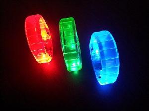 Glow Voice Bracelet wholesale, custom printed logo