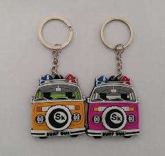 Promotional PVC Keyrings wholesale, custom logo printed