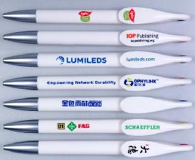 High Quality Plastic Ballpoint Pen wholesale, custom printed logo