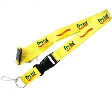 Nylon Silk Screen Imprinting Lanyard wholesale, custom printed logo