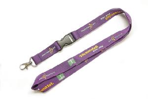 Polyester lanyard wholesale, custom printed logo