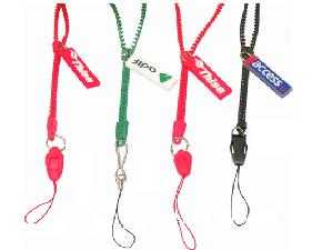 zipper lanyard with a custom PVC logo pull wholesale, custom logo printed