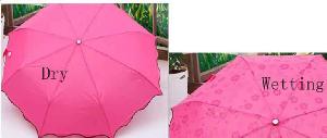 Changeble Umbrella, Print appears when wetting wholesale, custom logo printed