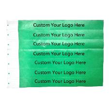 Tyvek  Wristbands wholesale, custom printed logo