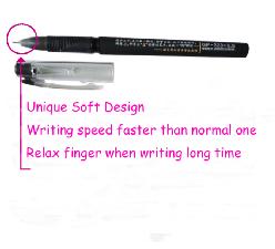 Bouncing pen,Soft point pen wholesale, custom printed logo