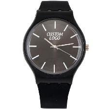 Custom Unisex Ultra-thin Silicone Watch wholesale, custom printed logo