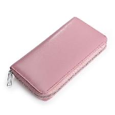 Classic RFID Blocking Genuine Cowhide Leather Wallet wholesale, custom printed logo