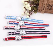 Nato Strap Watch With White Face Dial wholesale, custom printed logo