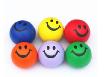 Smile PU Stress Ball With 1 Color Logo Printed 