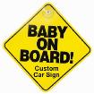 Custom Baby On Board Sign