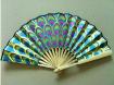 Cloth Folding Fans With Bamboo Ribs